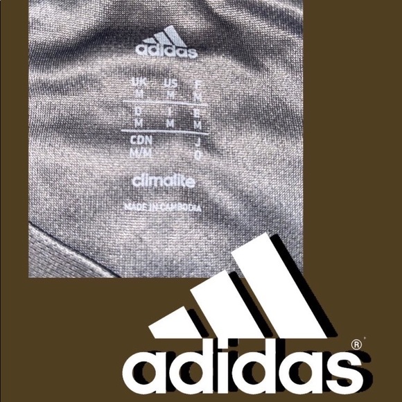 Grey ADIDAS men’s short sleeve tee - Picture 1 of 3